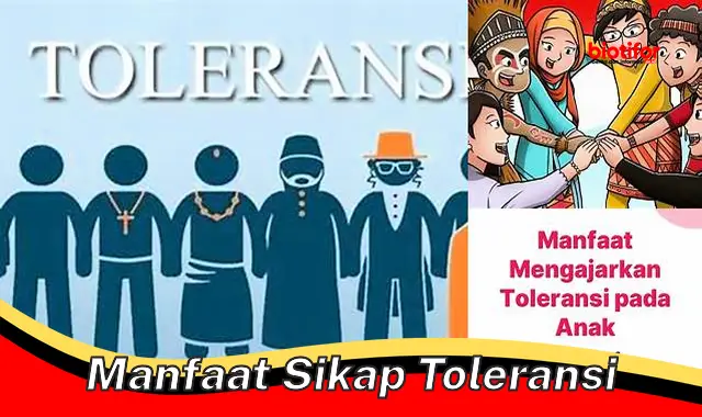 manfaat sikap toleransi