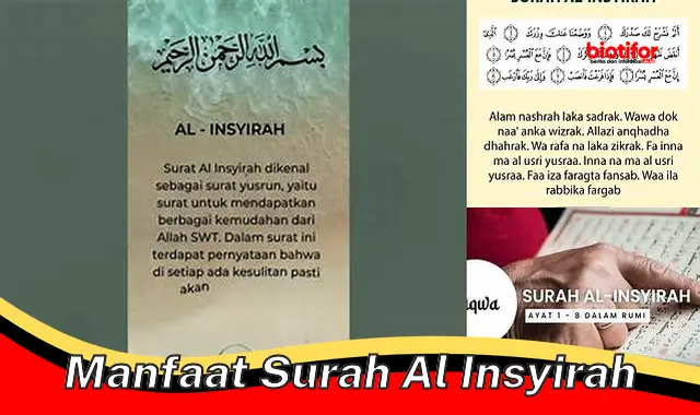 Temukan Manfaat Surat Al Insyirah yang Jarang Diketahui