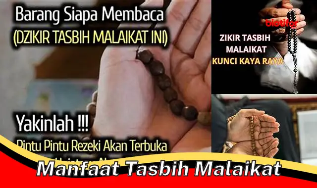 manfaat tasbih malaikat