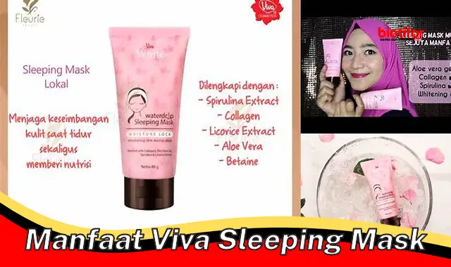 manfaat viva sleeping mask