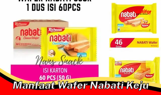 manfaat wafer nabati keju