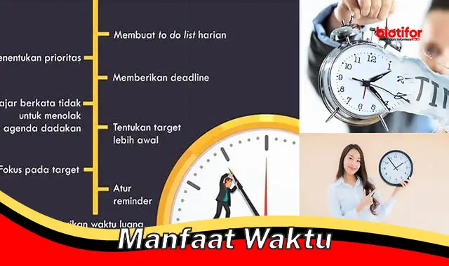 manfaat waktu