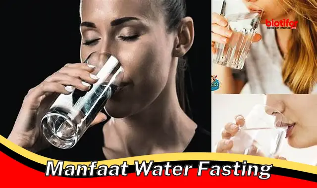 manfaat water fasting