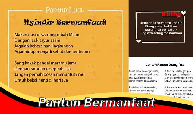 Temukan Manfaat Pantun yang Perlu Anda Ketahui