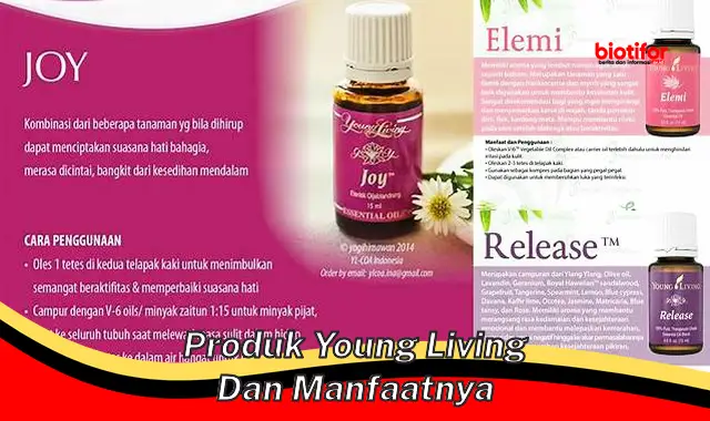 produk young living dan manfaatnya