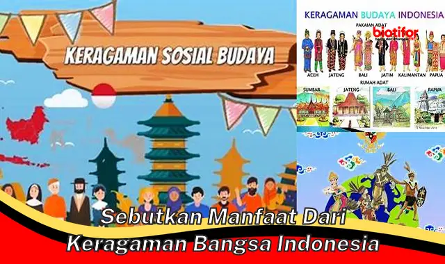 Temukan Manfaat Keragaman Bangsa Indonesia yang Jarang Diketahui