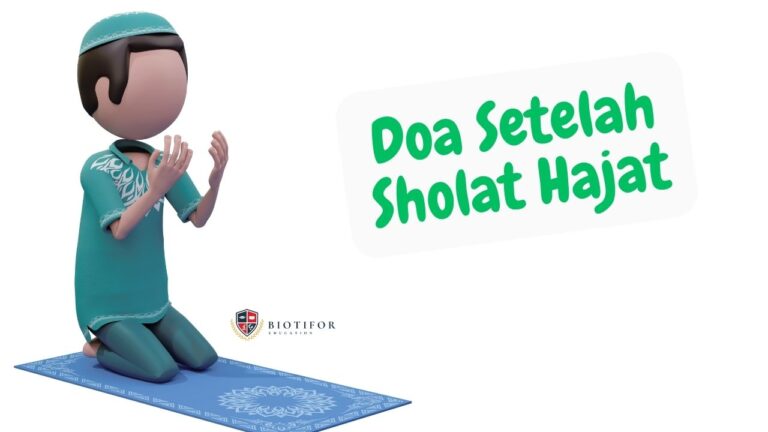 Doa Setelah Sholat Hajat Latin Dan Terjemahan - Biotifor