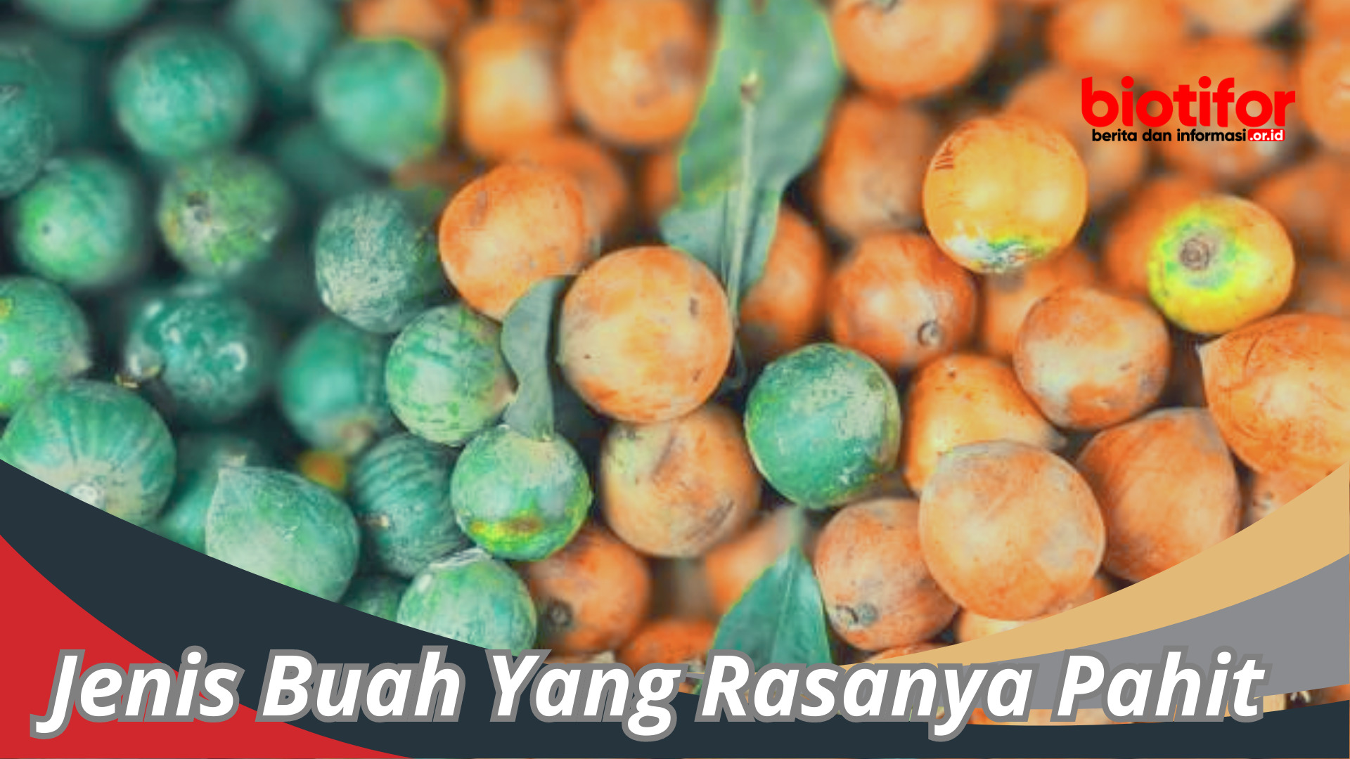 Jenis Buah Yang Rasanya Pahit: Kelezatan Dan Manfaatnya