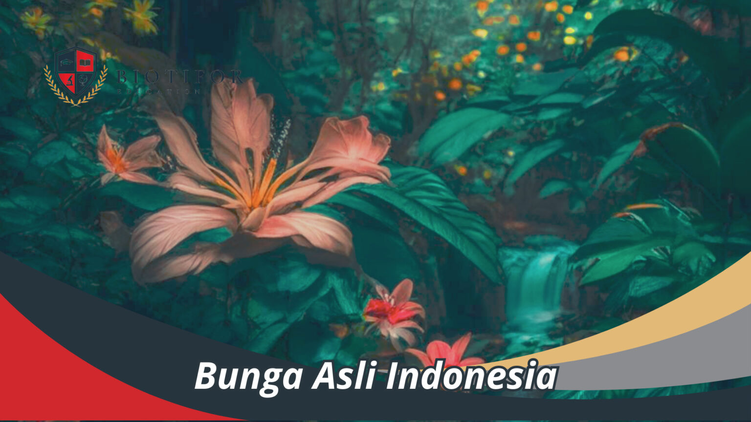 Jenis-Jenis Bunga Asli Indonesia Yang Sangat Populer ! - Biotifor