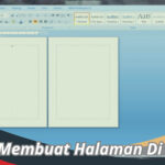 Cara Membuat Halaman Di Word