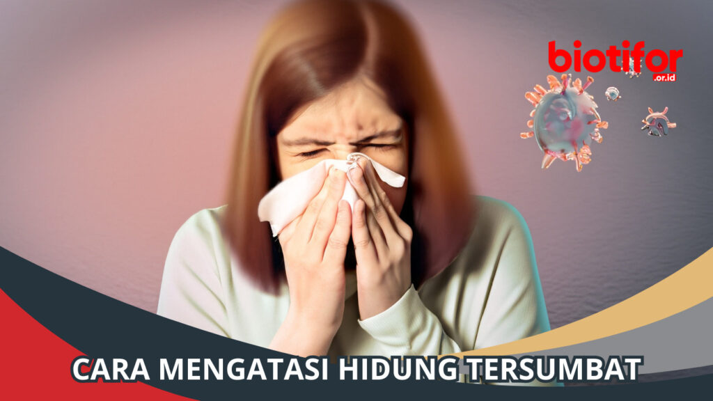 Cara Mengatasi Hidung Tersumbat: Supaya Bernafas Lega - Biotifor