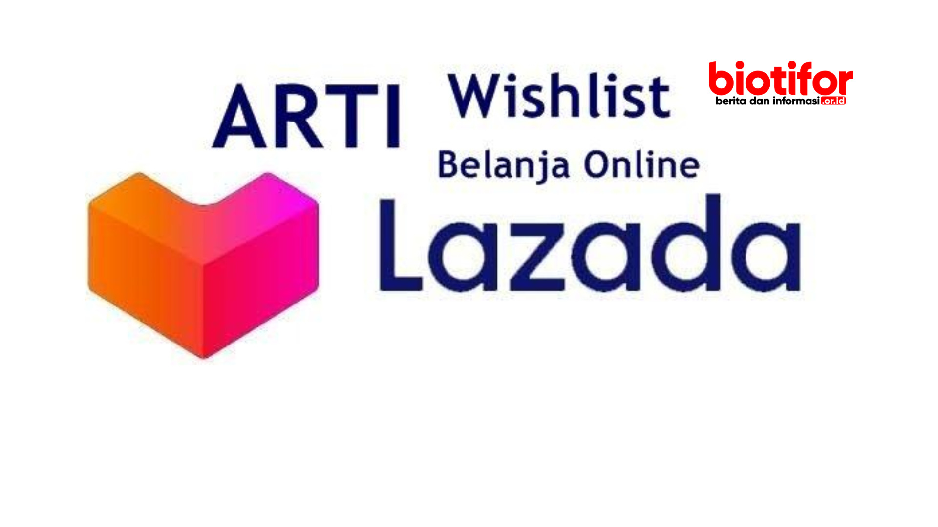 Pengenalan ke Wishlist di Lazada