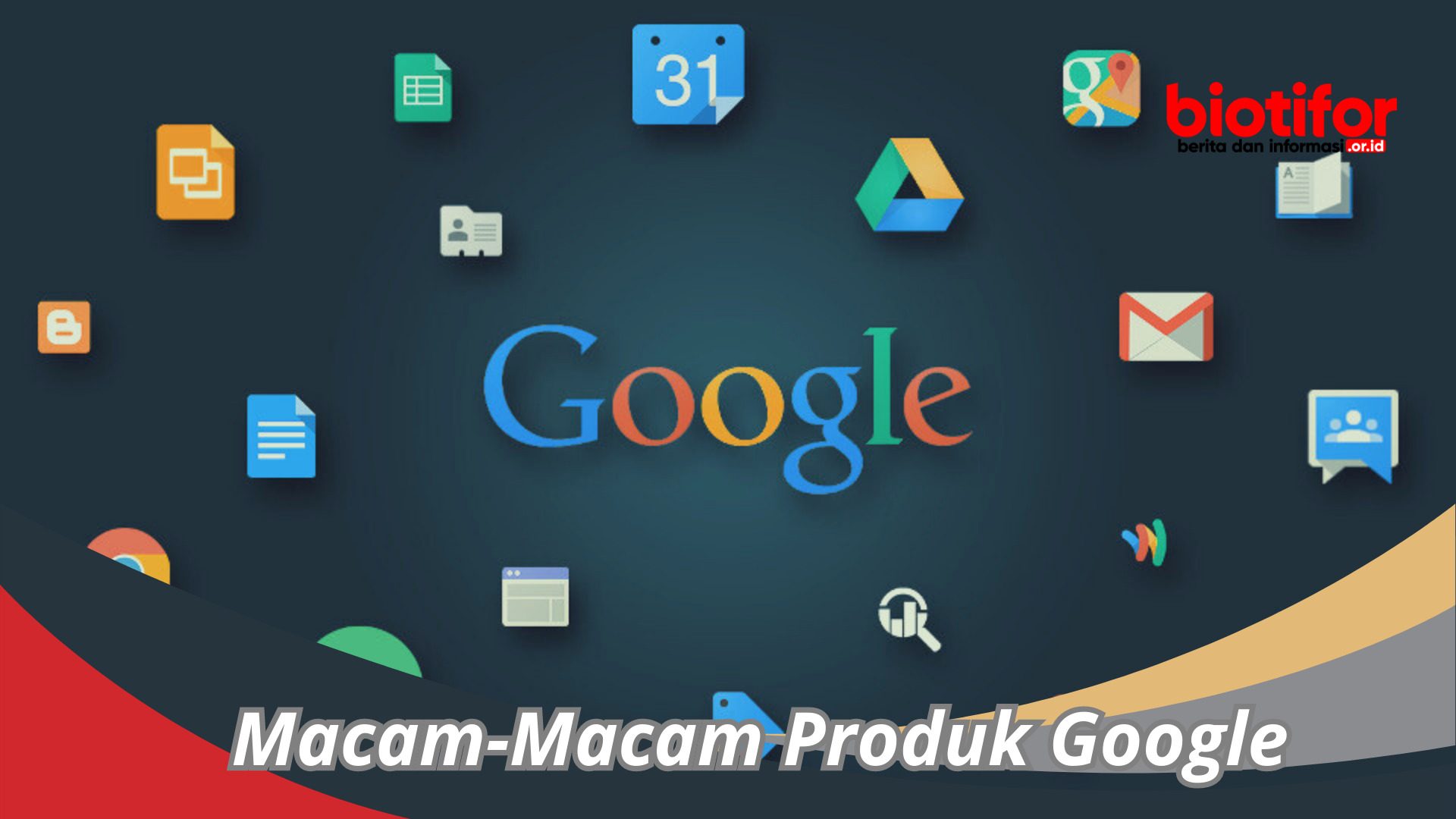 Macam-Macam Layanan Dan Produk Google Terpopuler