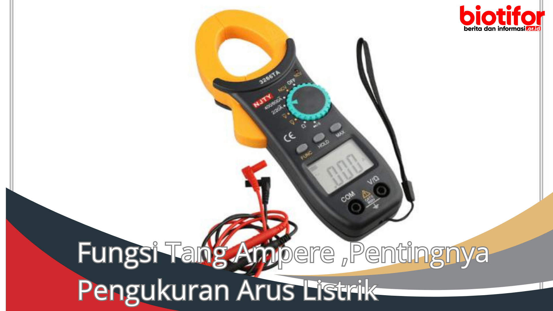 Fungsi Tang Ampere ,Pentingnya Pengukuran Arus Listrik