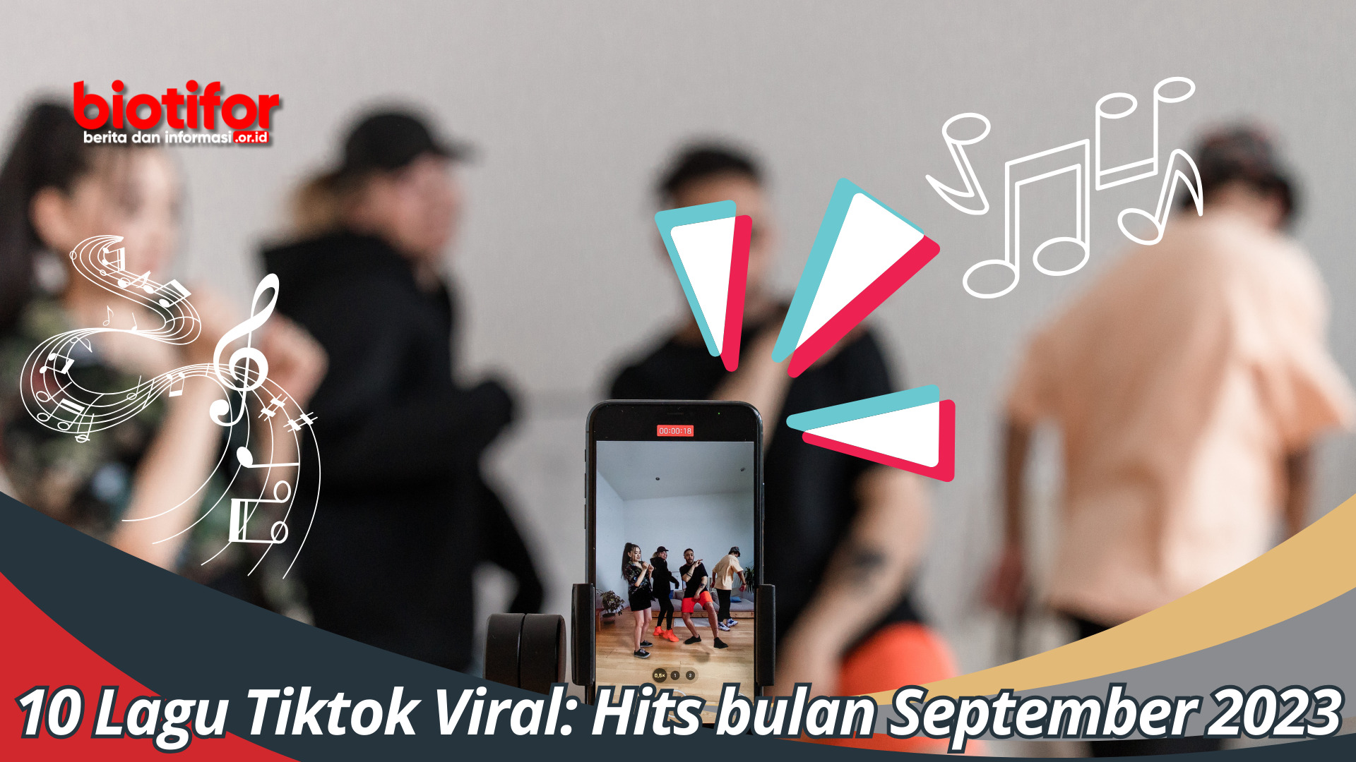 10 Lagu Tiktok Viral: Hits bulan September 2023