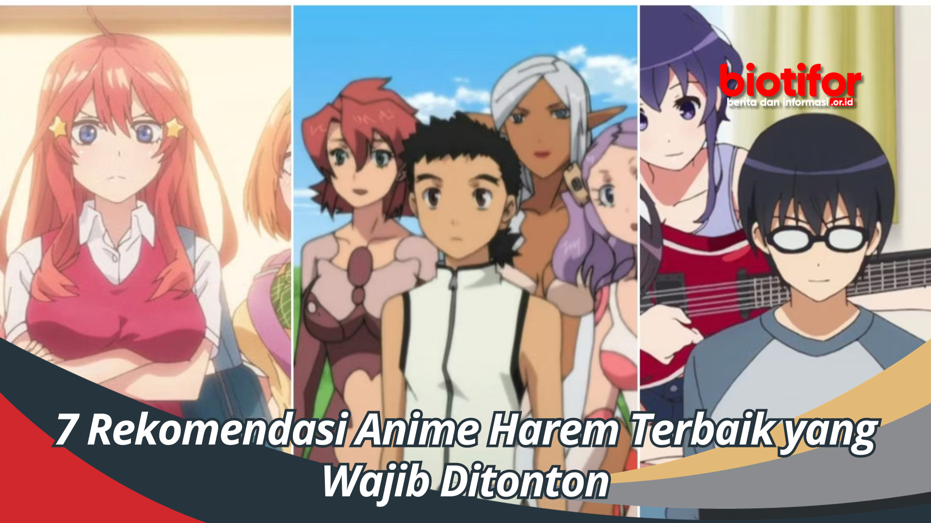 7 Rekomendasi Anime Harem Overpower Paling Seru, Wajib Ditonton