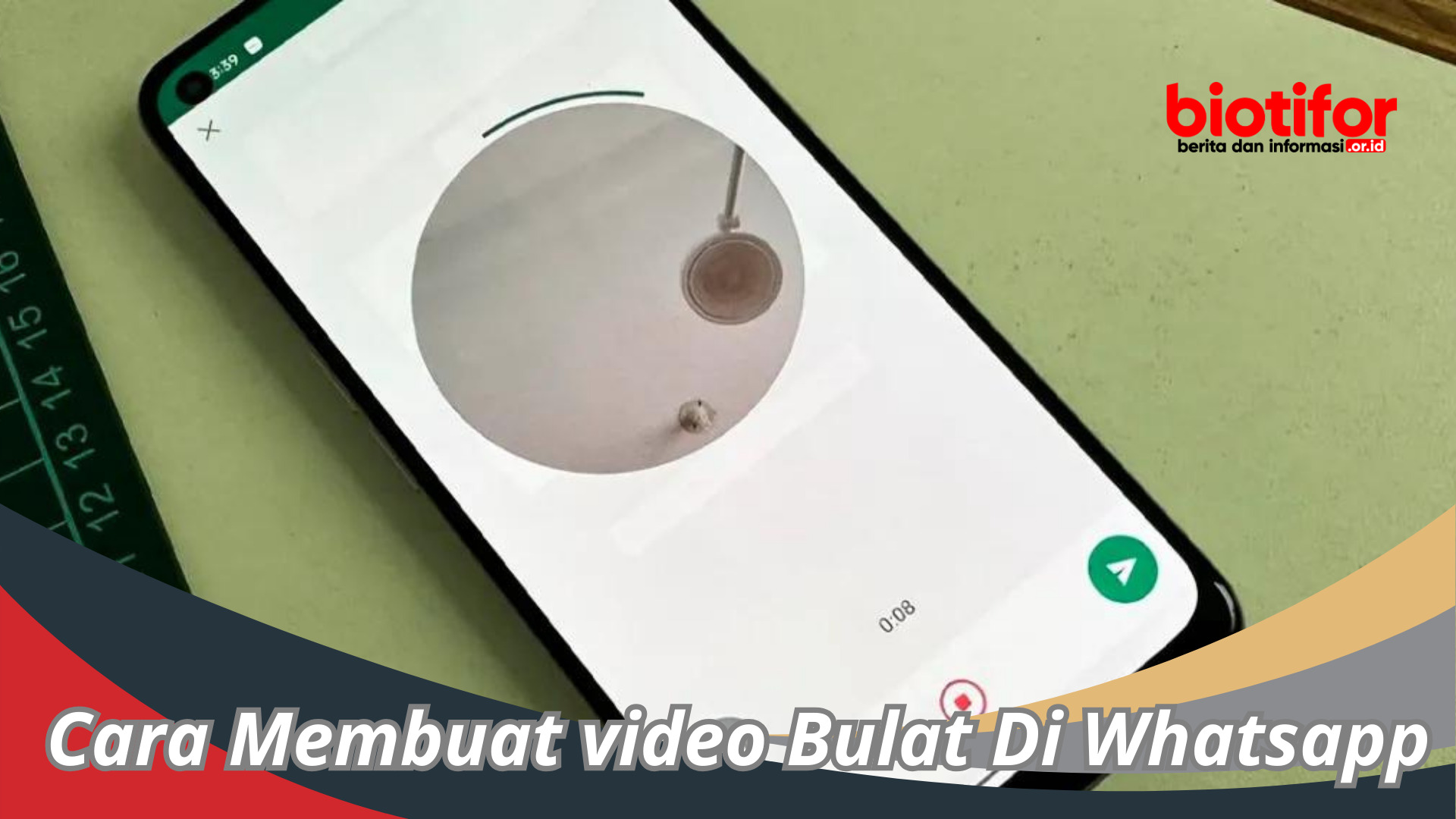 Cara Membuat video Bulat Di Whatsapp : Kreatif Dan Berbeda