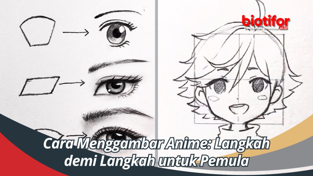 Cara Menggambar Anime: Langkah Demi Langkah Untuk Pemula - Biotifor