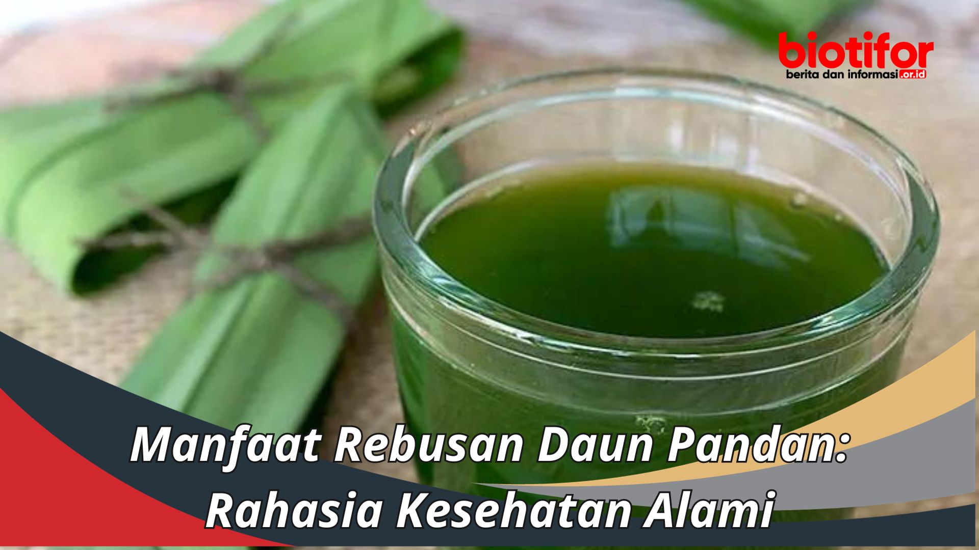 Manfaat Rebusan Daun Pandan: Rahasia Kesehatan Alami