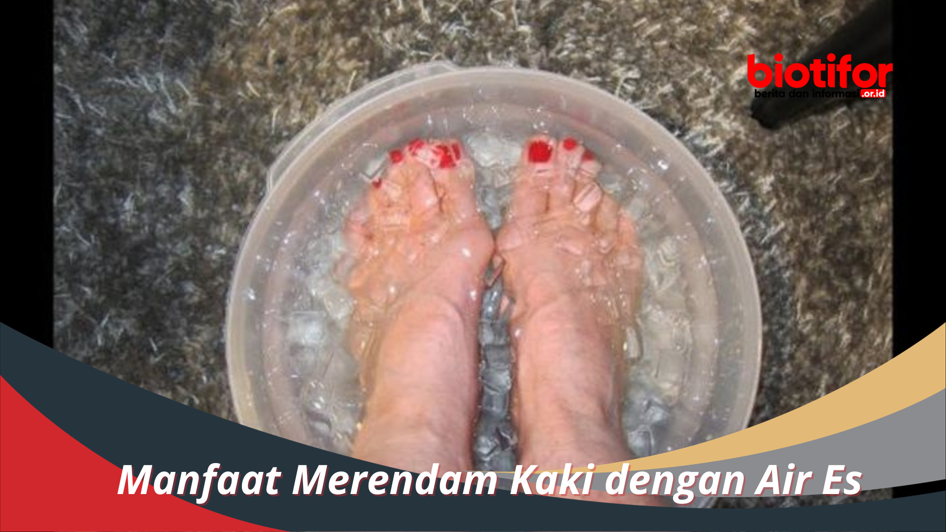 Manfaat Merendam Kaki dengan Air Es: Meningkatkan Kesehatan dan Membuat Rilexs