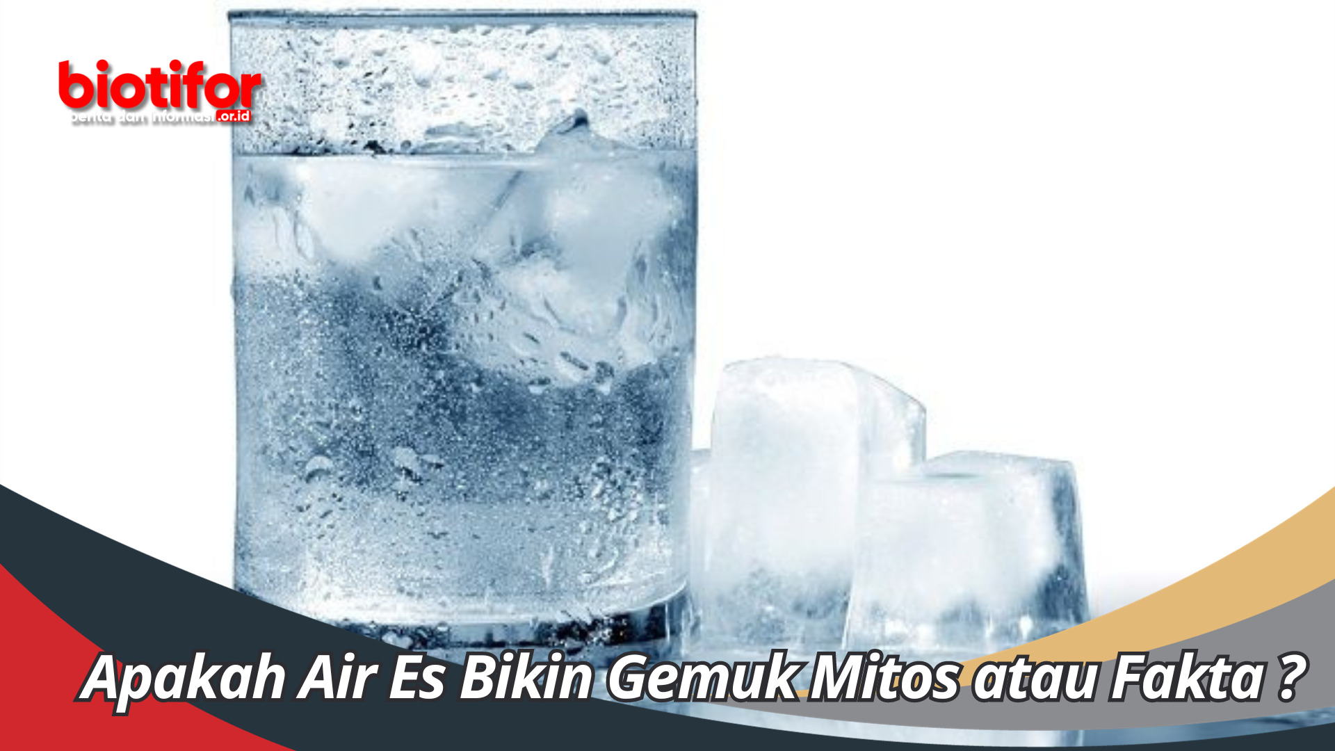 Apakah Air Es Bikin Gemuk Mitos atau Fakta ?