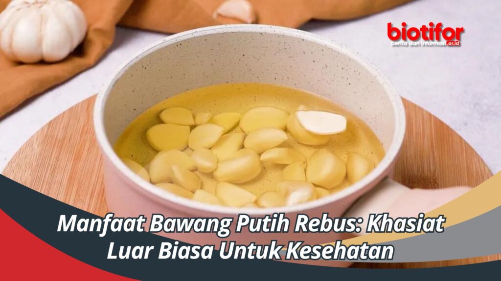 Manfaat Bawang Putih Rebus: Khasiat Luar Biasa Untuk Kesehatan