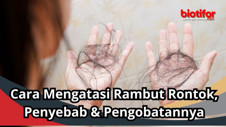 Cara Mengatasi Rambut Rontok, Penyebab & Pengobatannya - Biotifor