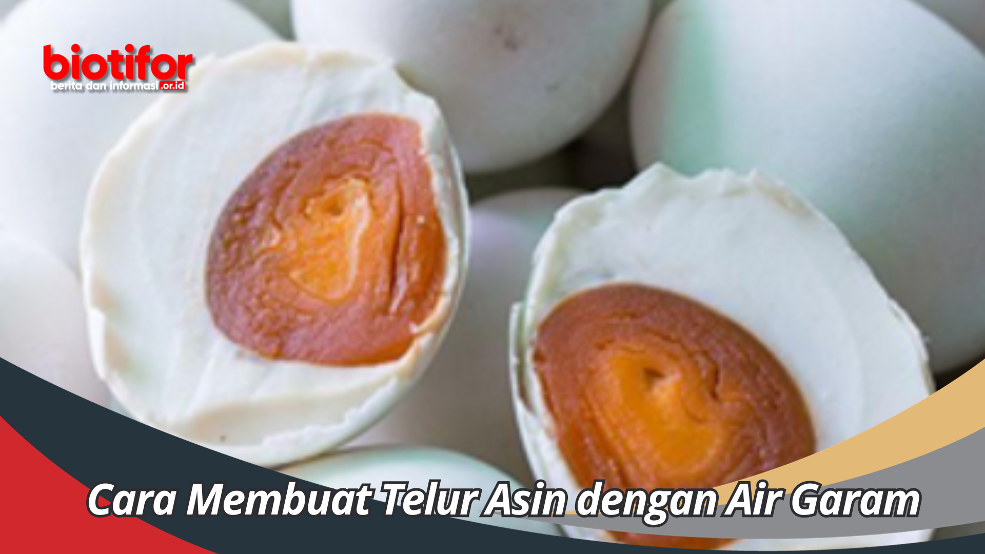 Cara Membuat Telur Asin dengan Air Garam Dengan Mudah Dn Simple