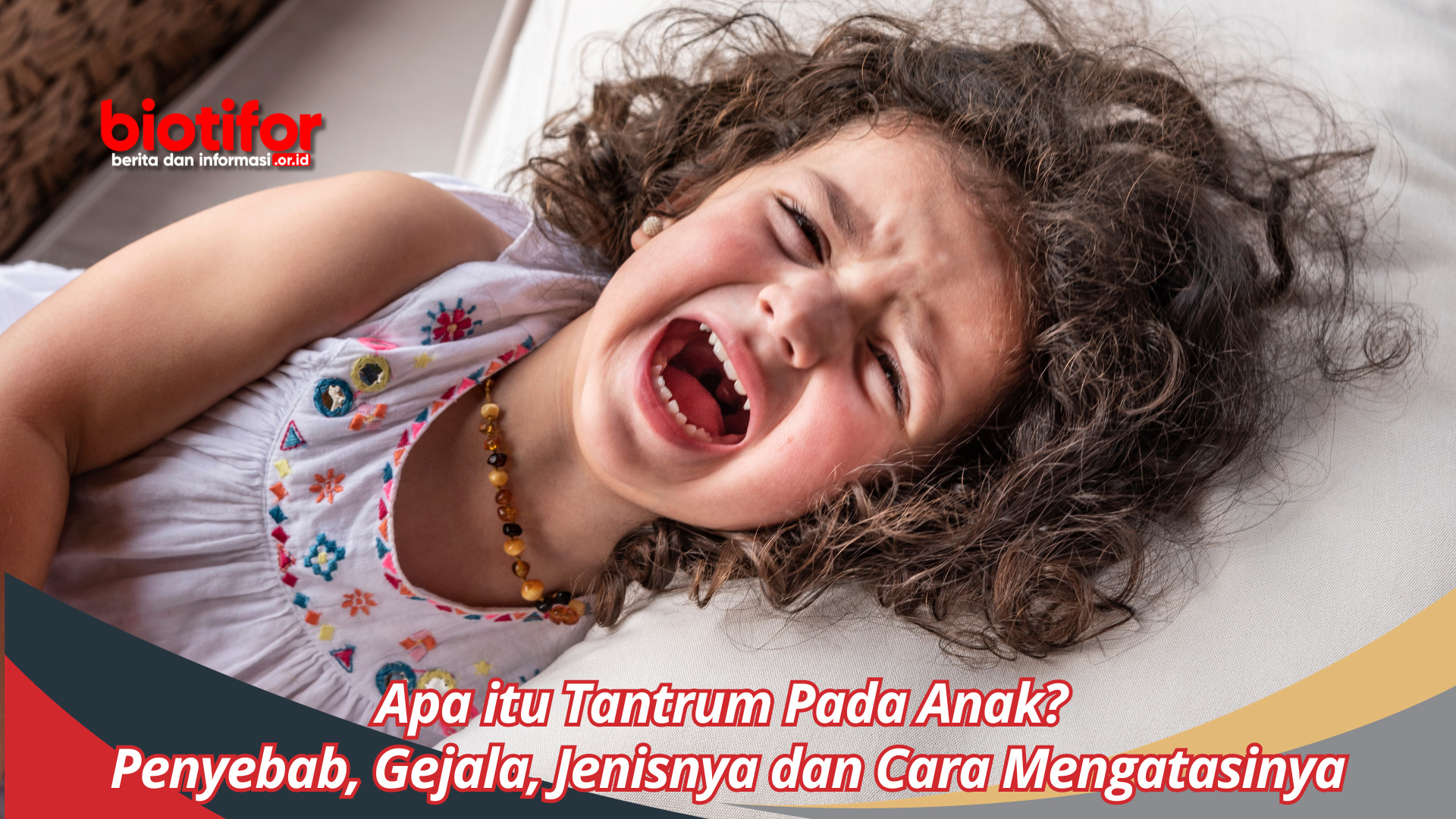 Apa itu Tantrum Pada Anak? Penyebab, Gejala, Jenisnya dan Cara Mengatasinya