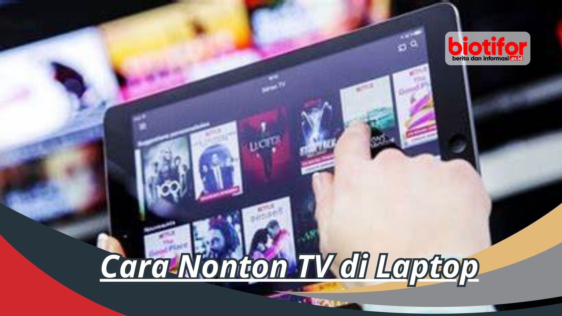 Cara Nonton TV di Laptop