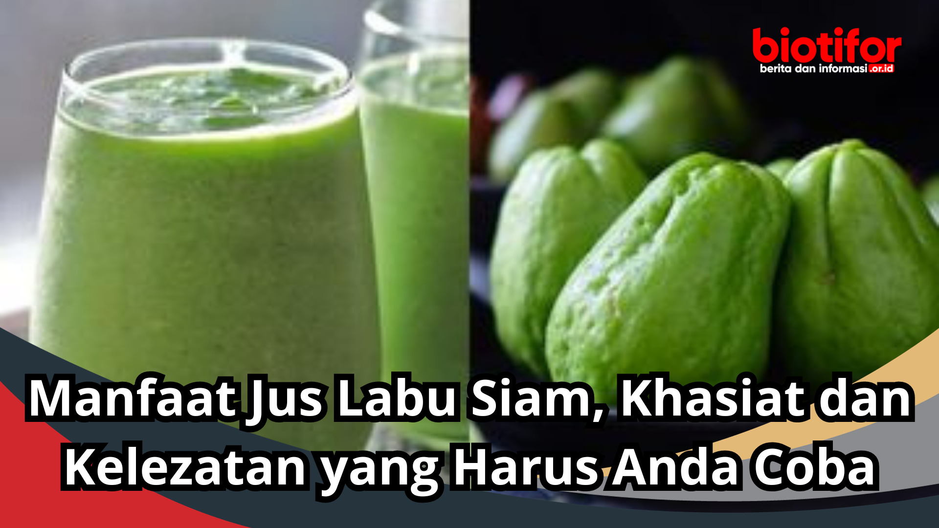 Manfaat Jus Labu Siam, Khasiat dan Kelezatan yang Harus Anda Coba