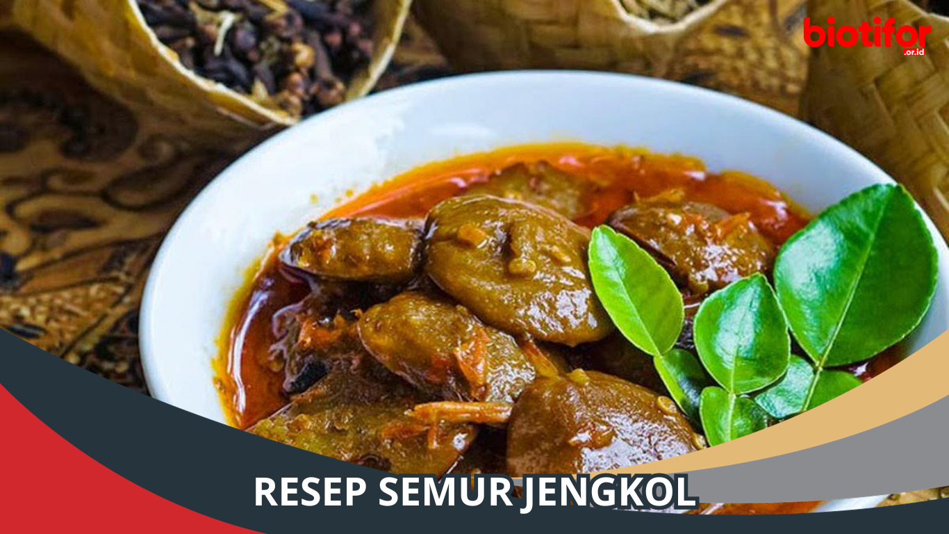 Resep Semur Jengkol yang Lezat dan Menggoda Selera