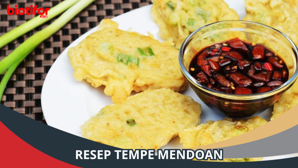 Resep Tempe Mendoan Yang Gurih Dan Renyah, Simak - Biotifor