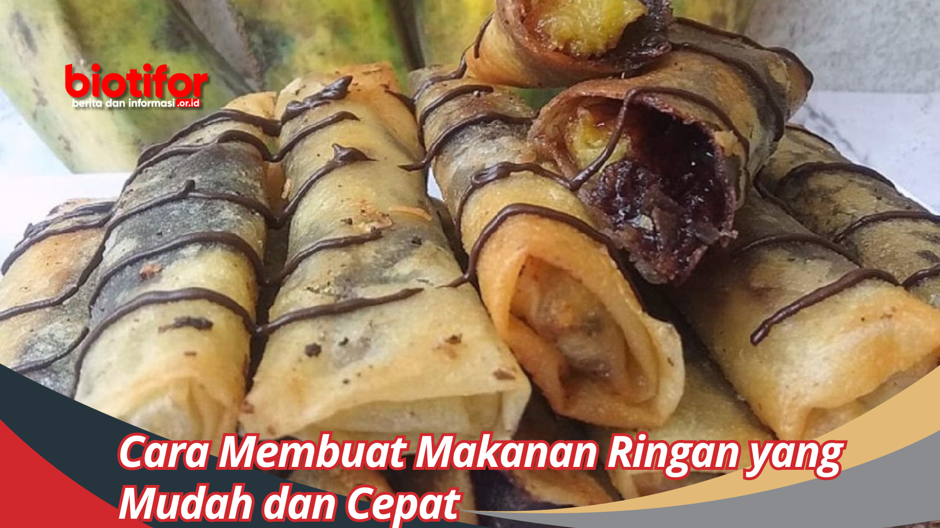 Cara Membuat Makanan Ringan Yang Mudah Dan Cepat