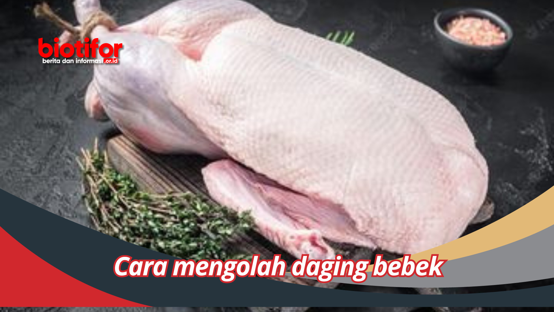 Cara mengolah daging bebek Dengan Mudah Dan Tepat